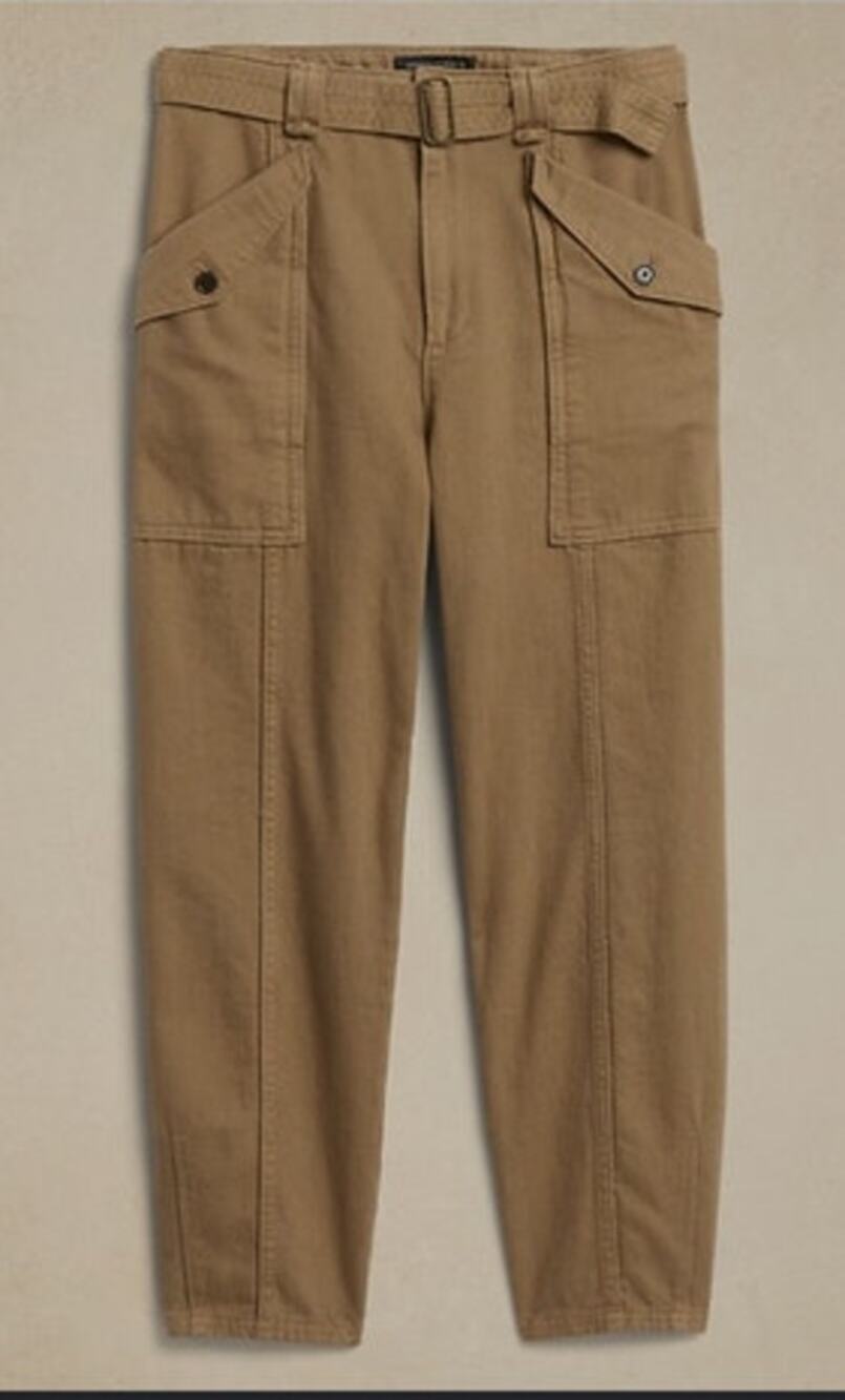 Banana Republic Lou Trapunto Cargo Pant Size 4